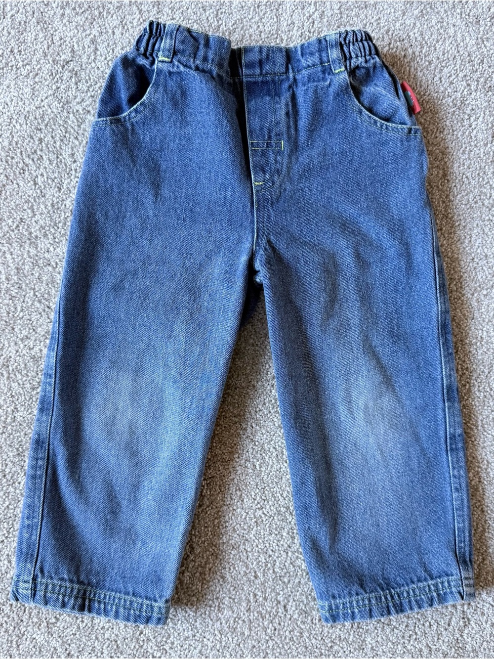 VNTG. Thomas & Friends toddler size 2T jeans with elastic waistband